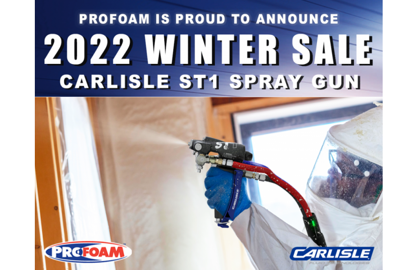 SAVE BIG on the new Carlisle Spray Guns with our winter deal!
