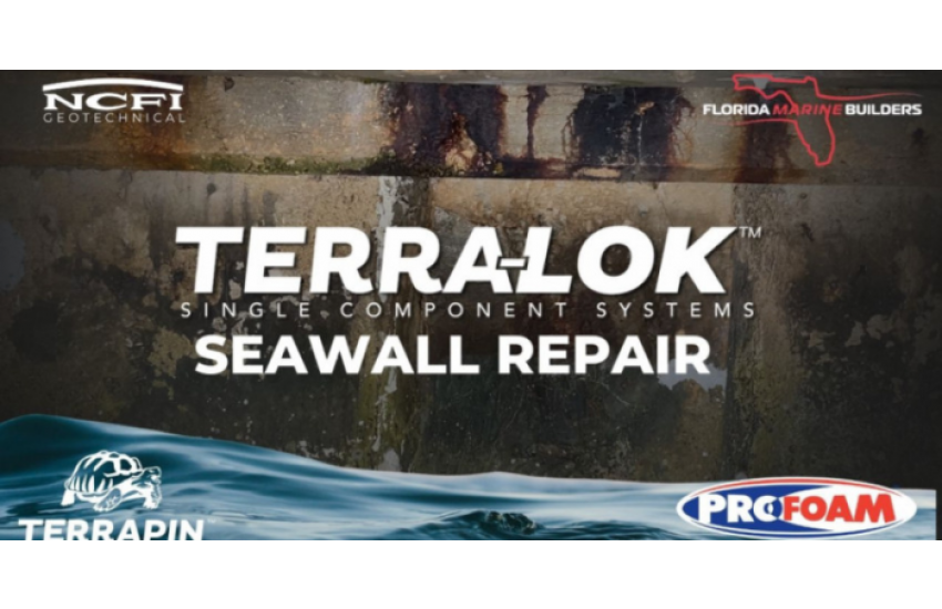 Florida Seawall Foam Repair Using Terra-Lok™