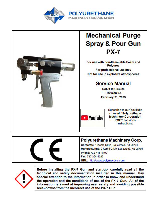 PMC PX-7 Service Manual