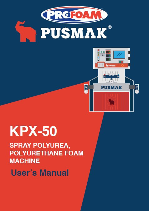 Profoam Pusmak KPX-50 User Manual