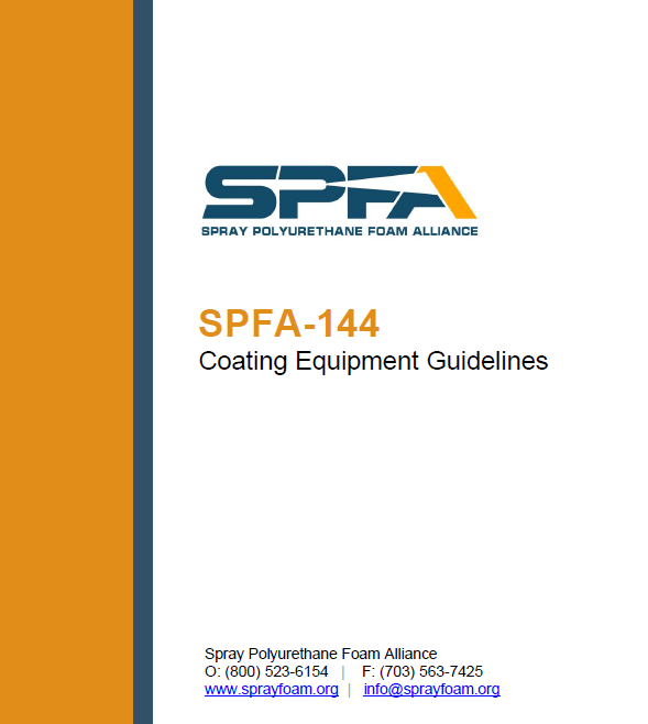 SPFA-144 Coating Equipment Guidelines