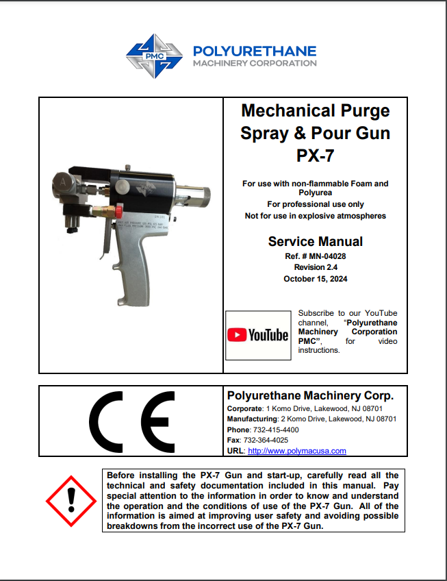 PMC PX-7 Service Manual