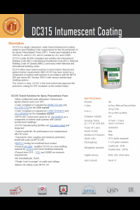 DC-315 Data Sheet
