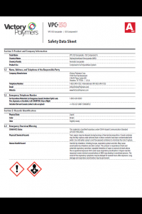 VPC HFO ISO A Side Safety Data Sheet (SDS)