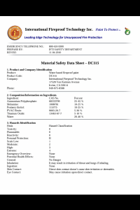 MSDS-DC-315