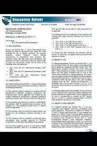 ProSeal & ProSeal Plus 1.7 Evaluation Report-11-033/11-037