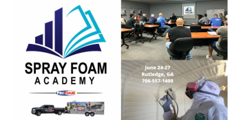 Profoam 3 1/2 Day Training Class - Rutledge, GA-$1050 per person