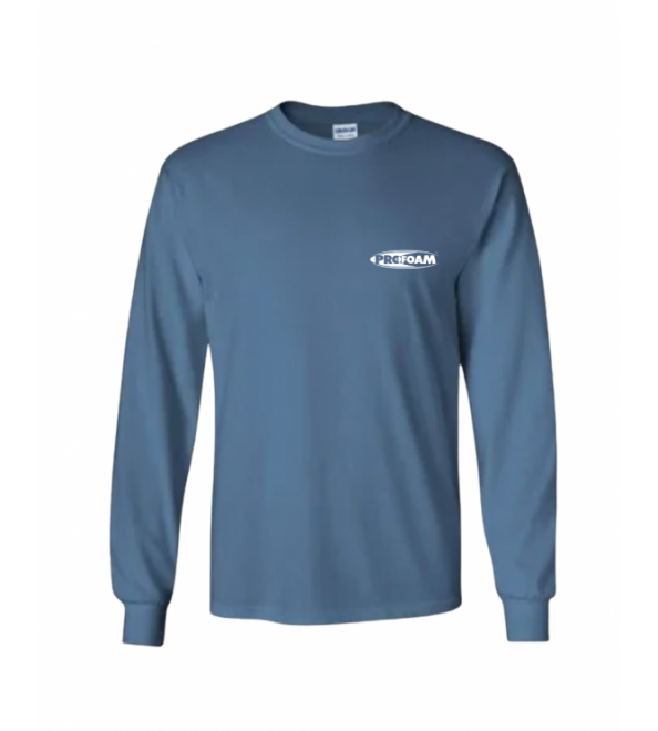 Profoam Shirt- Long Sleeve- XL-Indigo Blue
