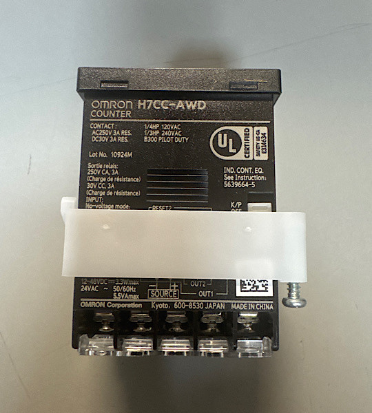 PMC Counter, Countdown, Programmed, Omron