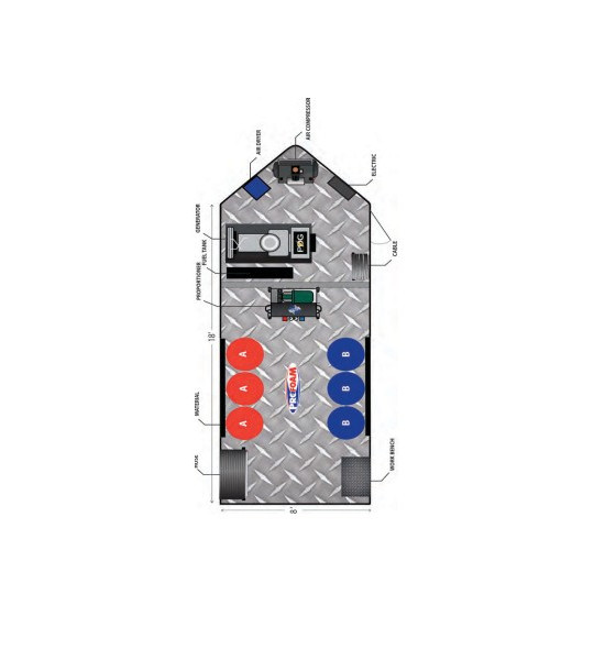 18’ Essential Series Profoam Pusmak KPX-50 Diesel Powered Spray Rig