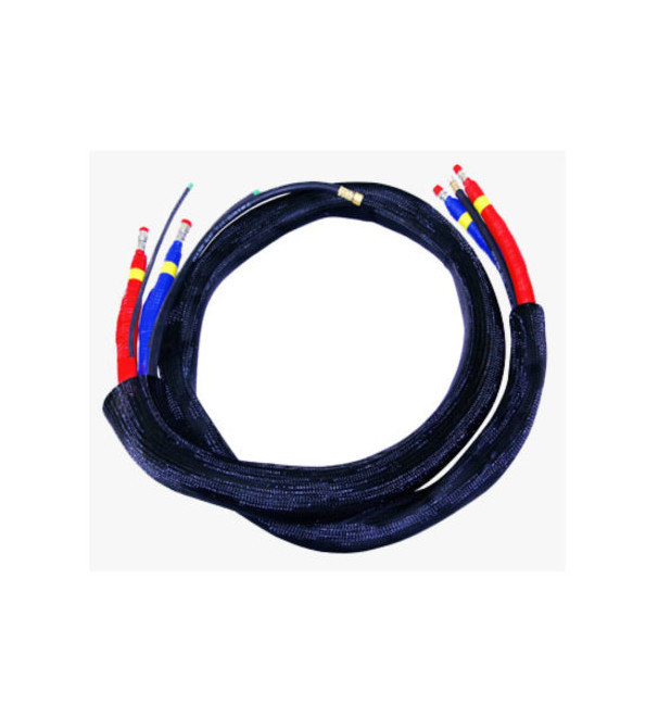 PMC 1/4" x 10' High Pressure Whip Hose- 3,500 psi (241.31 bar)