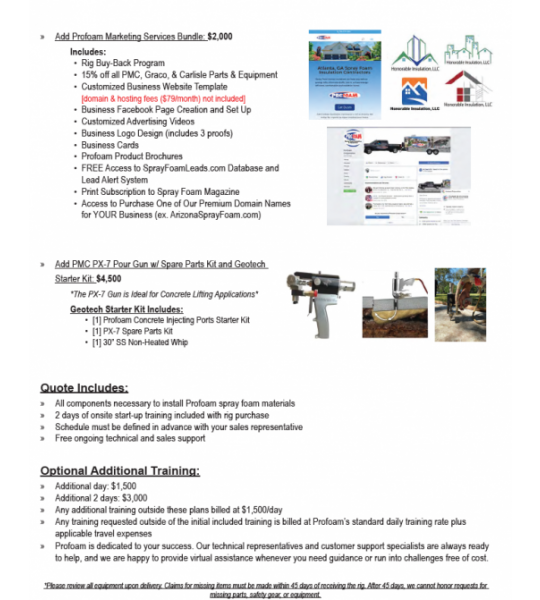 22' Elite Series PMC Premier Mach 2 40kw Diesel Powered Spray Rig