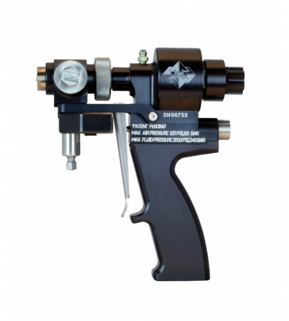 PMC AP-2 Air Purge Spray Gun with 02 Mixing Chamber, Steel Manifold