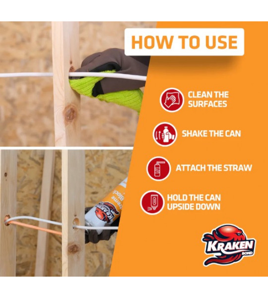 Kraken Bond Extreme Fire Block-12 per Case