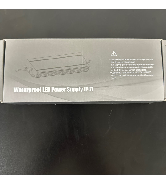 LED Professional Waterproof Power Supply, 150 Watt, 12V