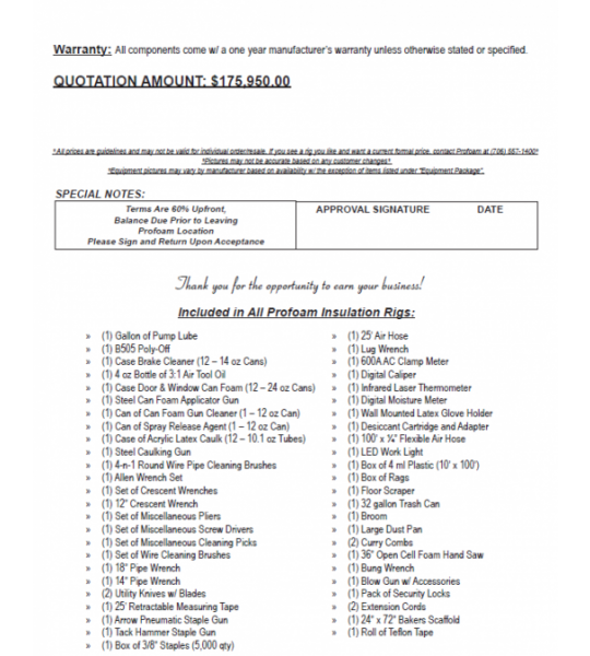 22' Elite Series PMC Premier Mach 2 40kw Diesel Powered Spray Rig