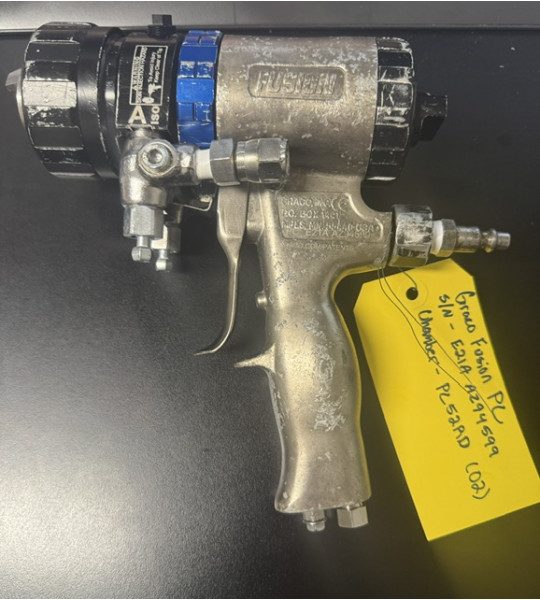 Used Graco Fusion ProConnect w/ 02 Mixing Chamber Spray Gun