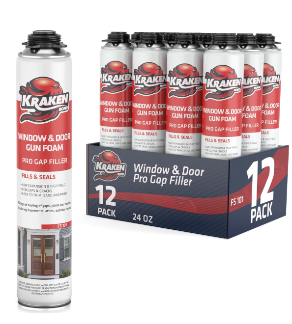 Kraken Bond Xtreme Pro Window & Door Foam-12 per Case