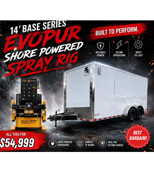 14' Base Series Evopur Shore Powered Spray Rig