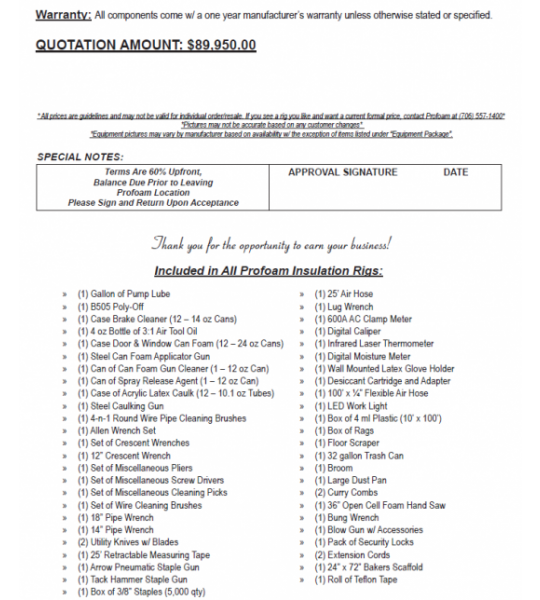 18’ Performance Series PMC PH-2 Front Slider 19kw Gas Generator Powered Spray Rig