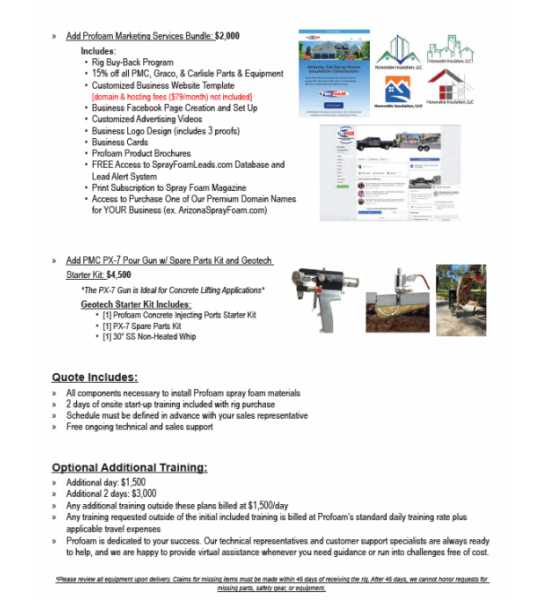 Elite Series PH-2 30kw Diesel Powered Box Truck Spray Rig