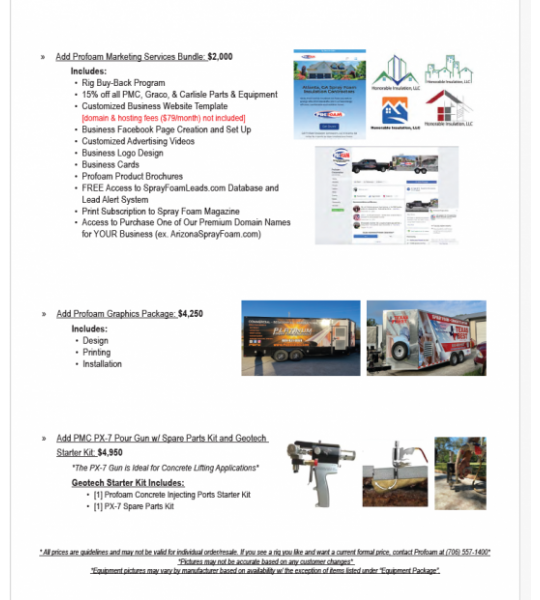 New 20' Pro Series 2-Compartment PMC PH-40, 30kw Diesel Powered Spray Rig