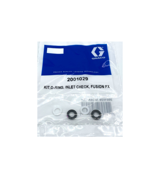Graco Fusion FX Cartridge Inlet Check Seal Kit