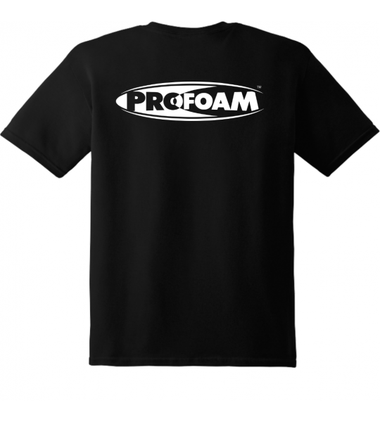 Profoam Shirt-Short Sleeve, XL-Black