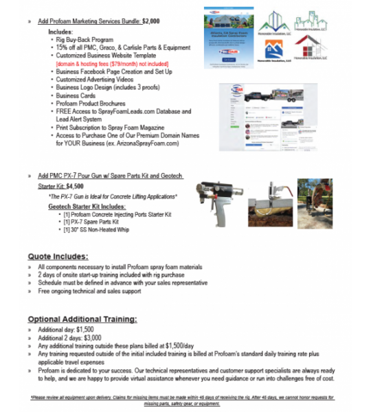 18' Elite Series PMC PH-2 30kW Diesel Powered Spray Rig