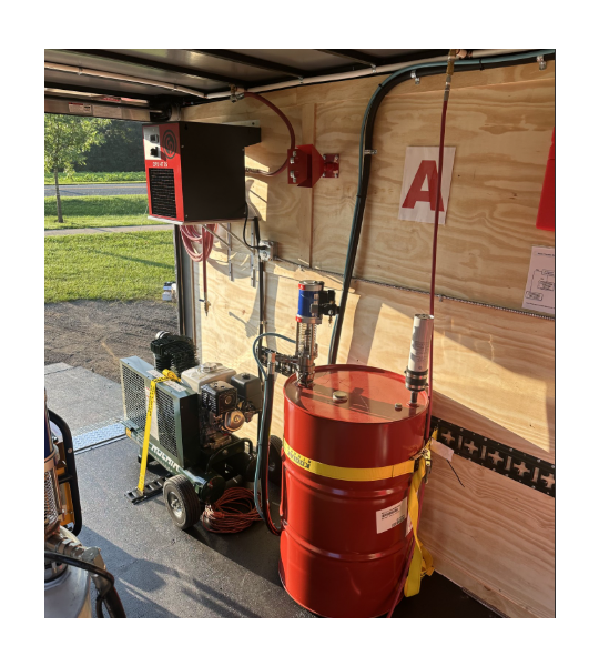 12' Core Series PMC PK-25 19kw Gas Generator Powered Geo Spray Rig