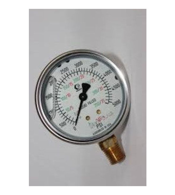Graco 102814 Fluid Gauge,5000 PSI
