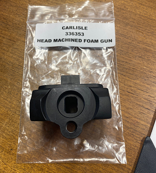 Carlisle ST1 Machined Foam Gun Head